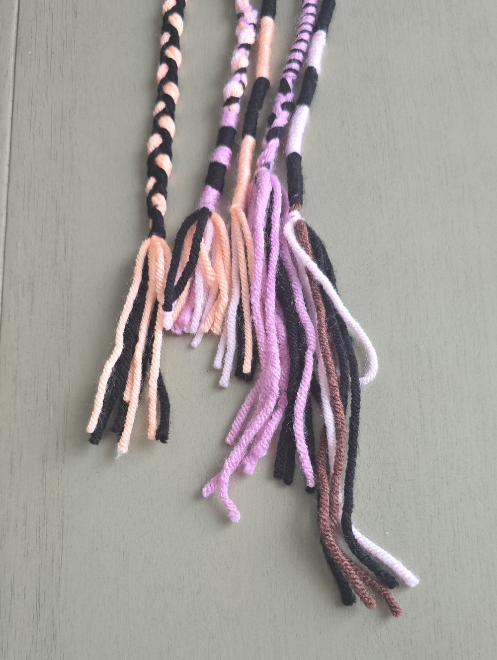 Handmade Thread Hair Wrap – Custom Length & Color For Children - Picture 6 of 6